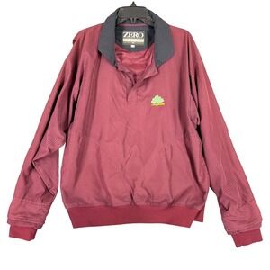 Zero Restriction Windbreaker Mens L Golf‎ Tech Performance Houndstooth Elite